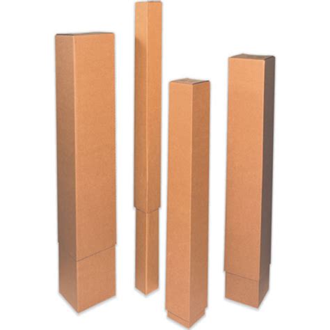 metal edge telescoping chipboard boxes|Telescopic Corrugated Box .